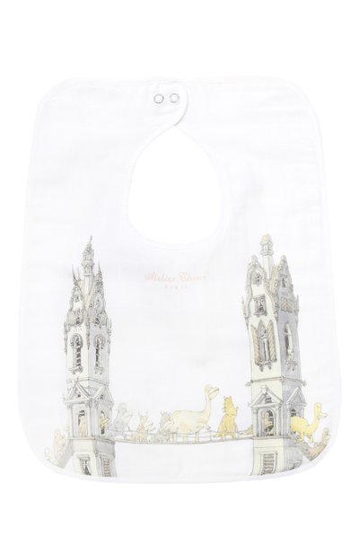 Хлопковый нагрудник ATELIER CHOUX, арт. LARGE BIB T0WER`S BRIDGE, фото 1