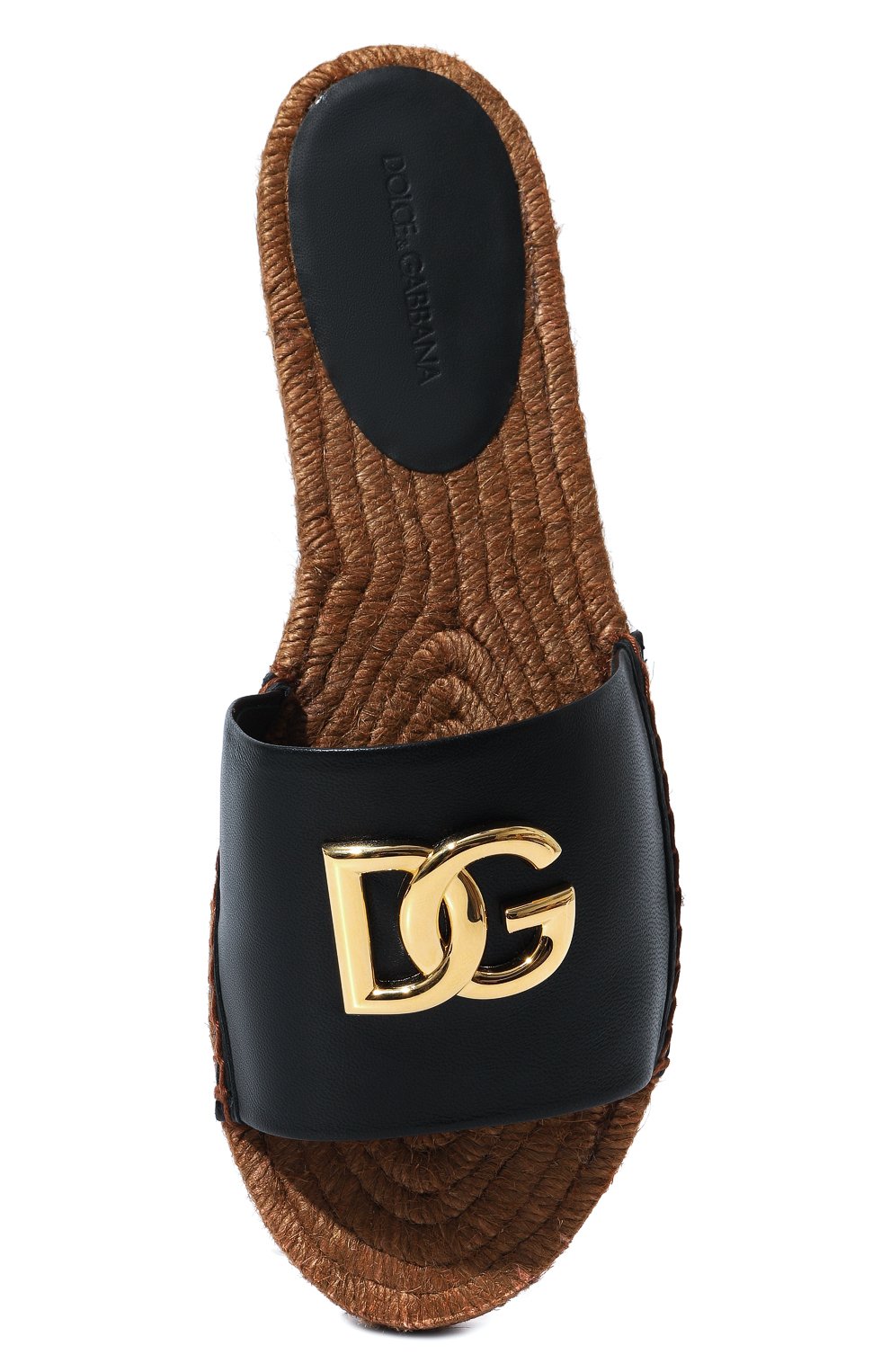 Кожаные шлепанцы DOLCE & GABBANA, арт. CE0124/AX191, фото 6