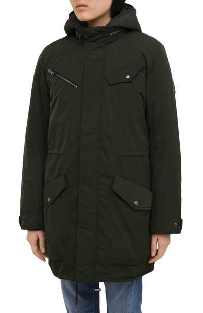 Парка ZADIG AND VOLTAIRE хаки цвета по цене 62650 руб., арт. WJCD2902F, фото 3 Парка ZADIG AND VOLTAIRE, арт. WJCD2902F, фото 3