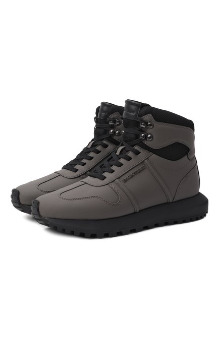 Мужские комбинированные ботинки EMPORIO ARMANI, арт. EM003736/AF18012