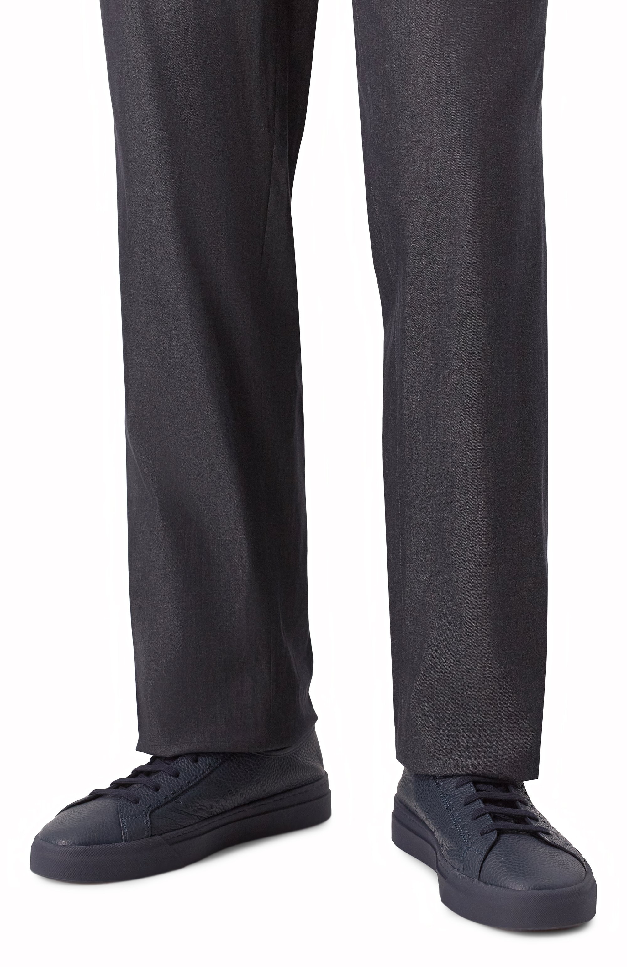 Кожаные кеды gloria SANTONI, арт. MBGG220630CNTMIA, фото 3