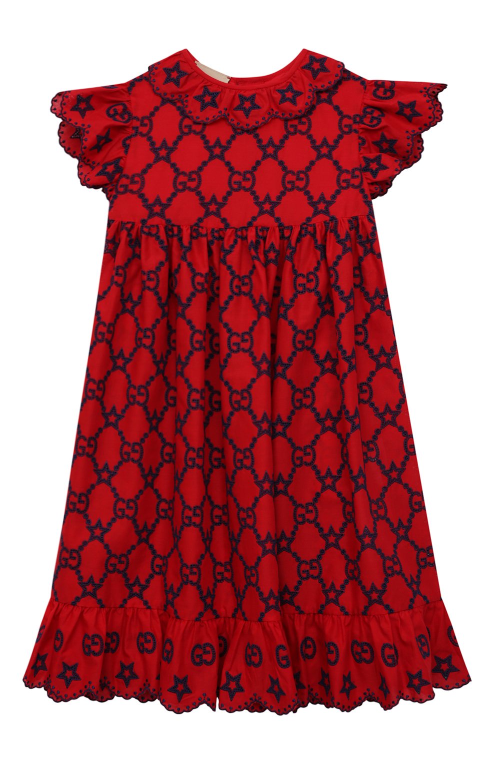 Хлопковое платье GUCCI, арт. 673976/ZAHX3, фото 1