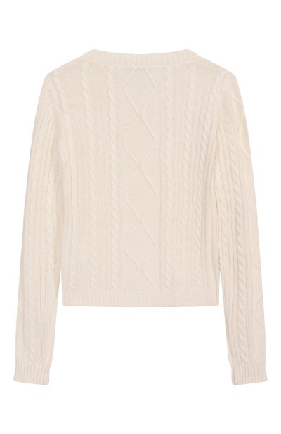 Кардиган из хлопка и шерсти MONNALISA, арт. 19F806, фото 2