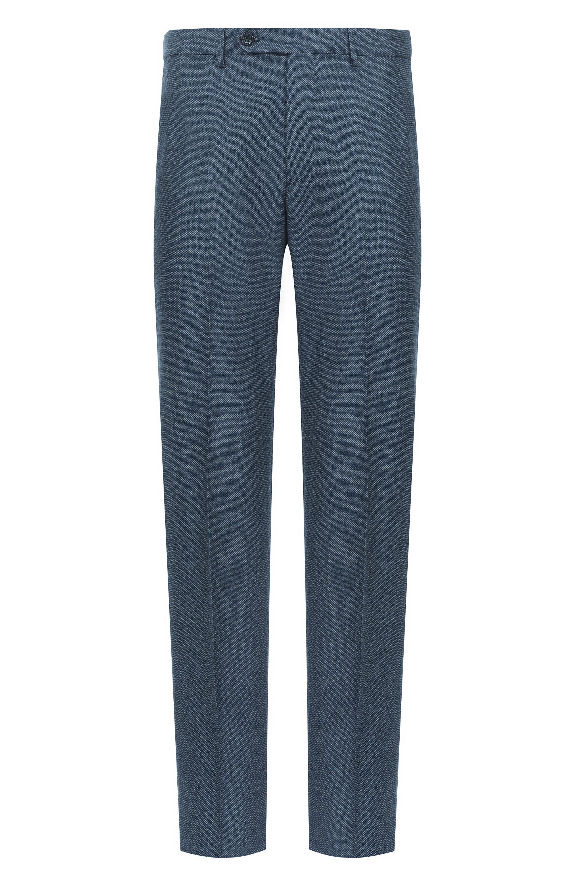 Брюки из шерсти и хлопка BERWICH, арт. VULCAN0195ZIP/GB1678, фото 1