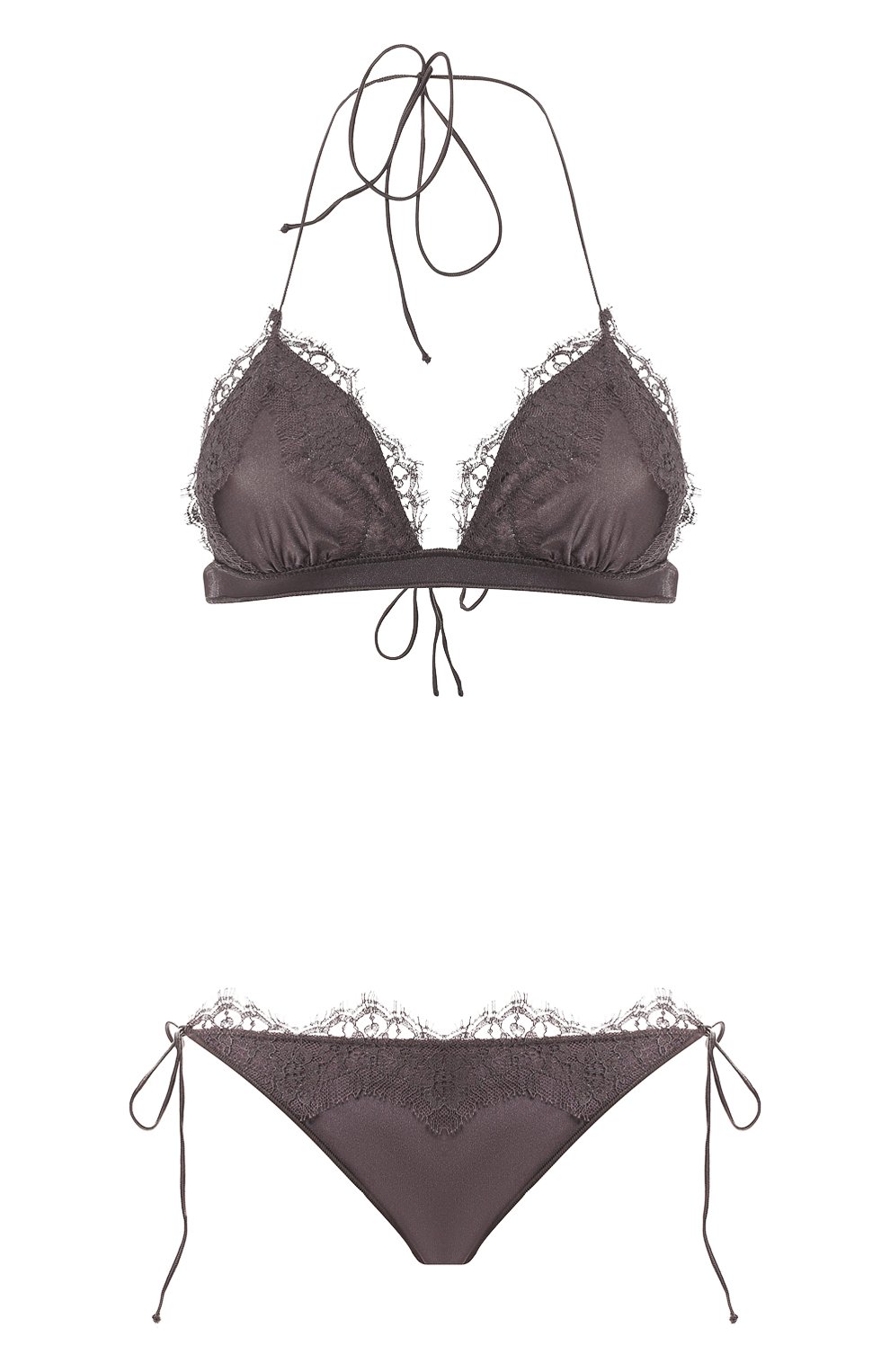 Раздельный купальник OSEREE серого цвета по цене 29950 руб., арт. TTS601/TW0 PIECE LYCRA/PIZZ0, фото 1 Раздельный купальник OSEREE, арт. TTS601/TW0 PIECE LYCRA/PIZZ0, фото 1