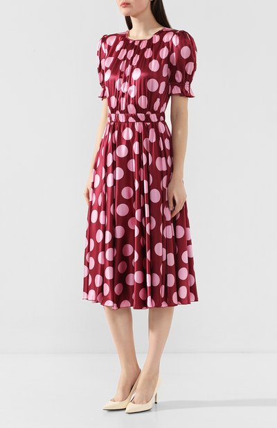 Шелковое платье DOLCE & GABBANA, арт. F6H9FT/FSAZF, фото 3