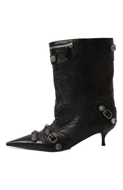 Кожаные ботильоны cagole 50 BALENCIAGA, арт. 802082/WAD4E, фото 4