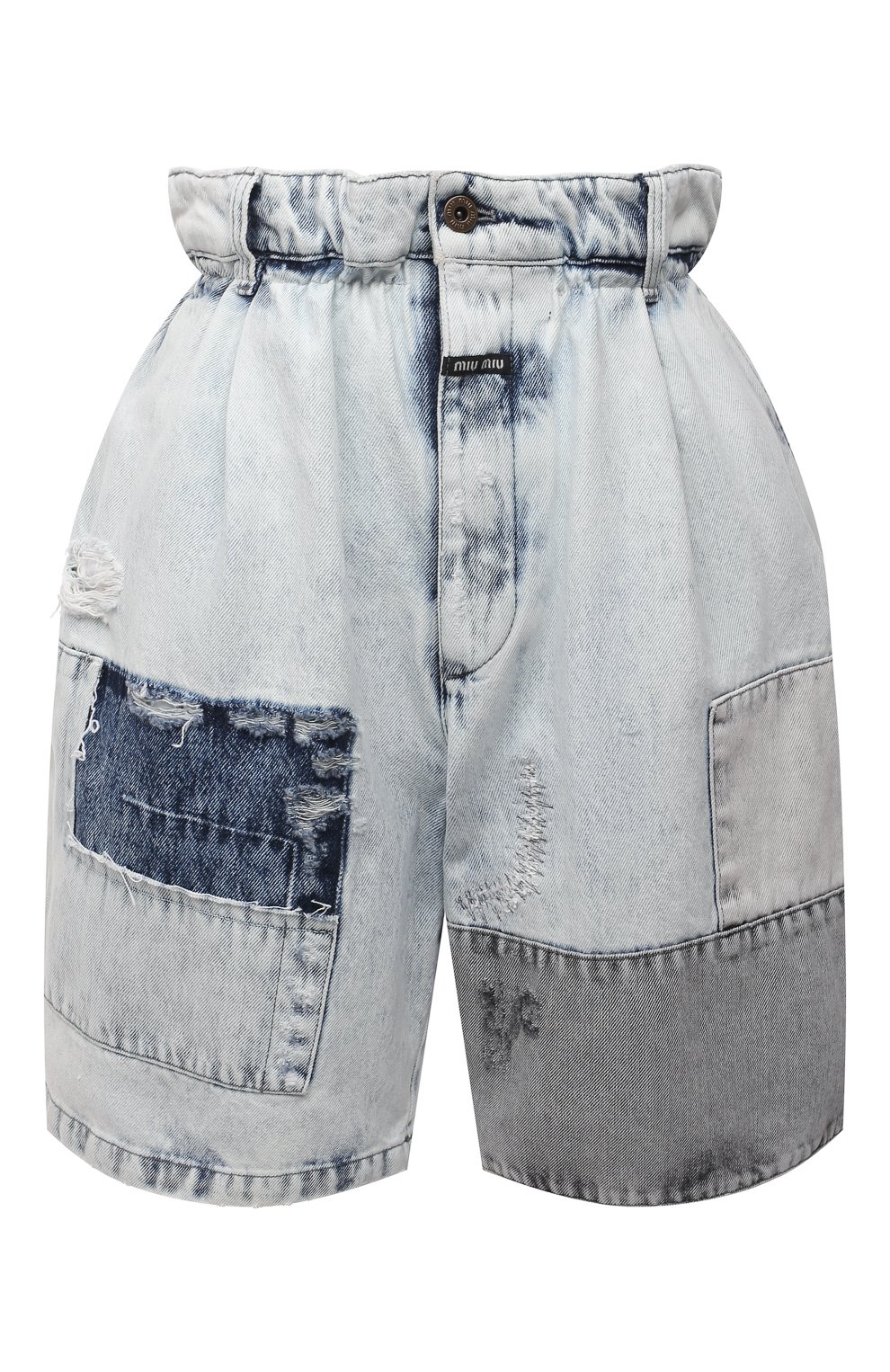 Джинсовые шорты MIU MIU, арт. GWP366-1S94-F0013, фото 1