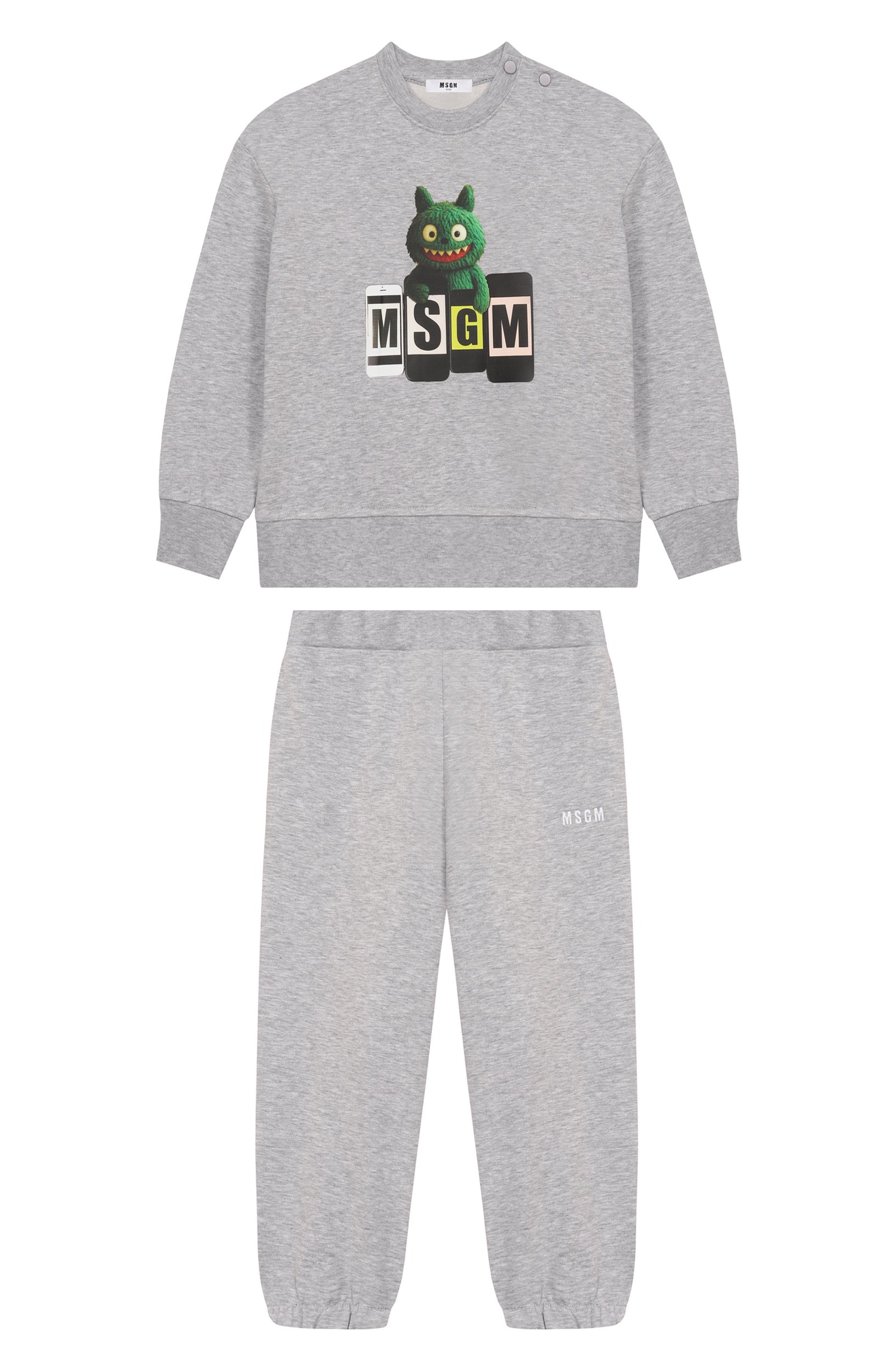 Комплект из свитшота и брюк MSGM KIDS, арт. F6MSNBTP339, фото 1