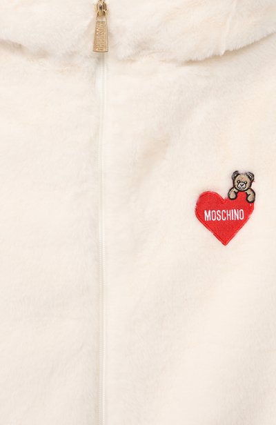 Жилет из экомеха MOSCHINO, арт. HDS059/LIA02, фото 3