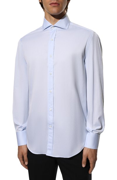 Хлопковая сорочка BRUNELLO CUCINELLI, арт. M0UC40028, фото 3