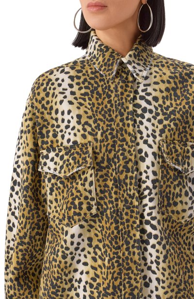 Джинсовая рубашка BLUMARINE, арт. P522J189W, фото 5