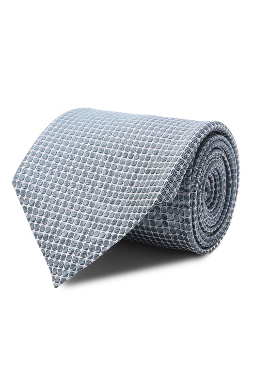 Шелковый галстук BOSS 50562064 Голубой 50562064