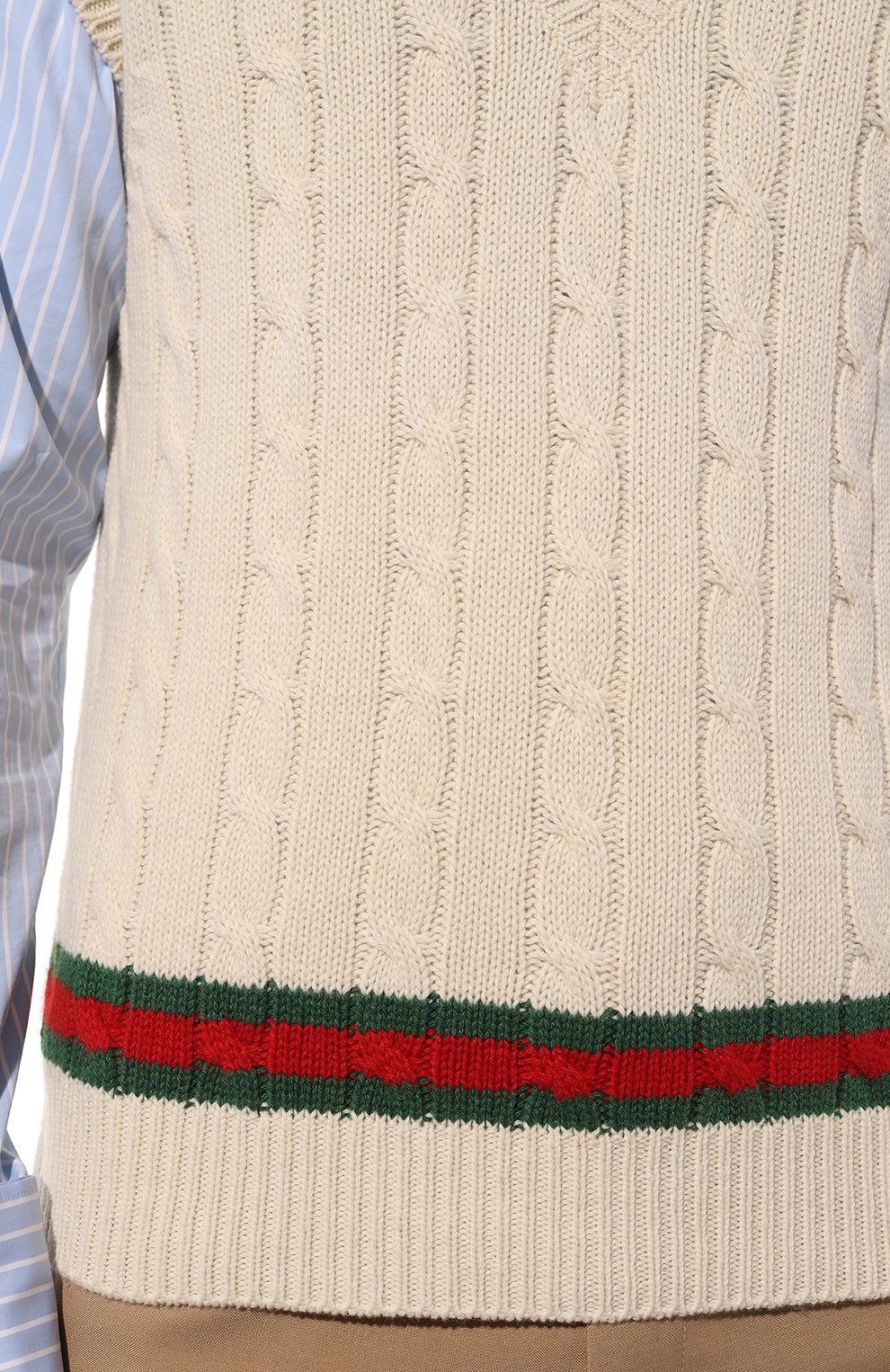 Жилет из кашемира и шерсти GUCCI, арт. 681081 XKB2N, фото 5