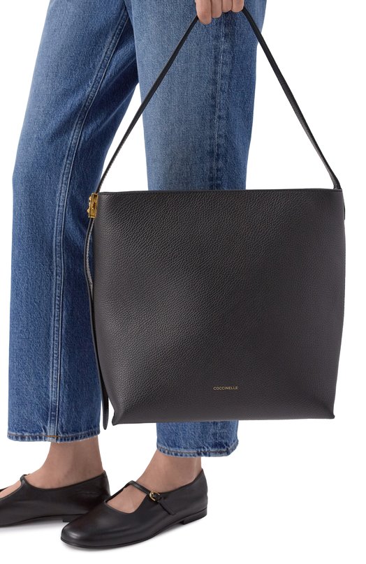 Сумка C- Me Lock Coccinelle E1 U4K 13 02 01 Чёрный  E1 U4K 13 02 01 Фото 2