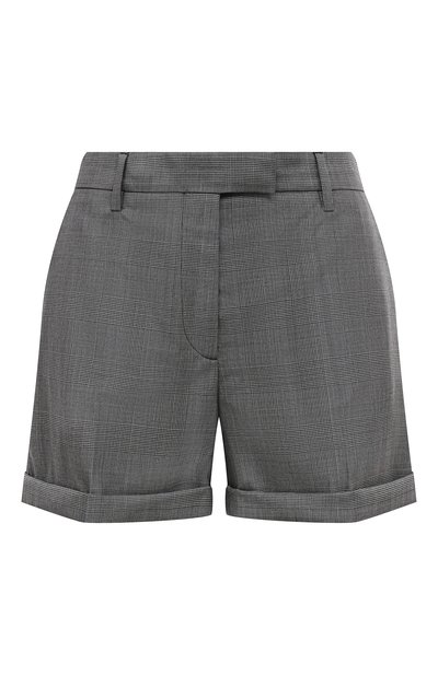 Женск�ие шерстяные шорты PRADA, арт. P290EU-1RYO-F0480-221