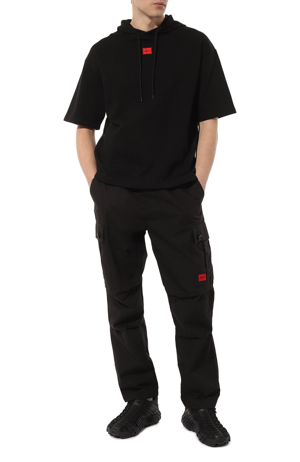 Хлопковые брюки-карго HUGO, арт. 50493865, фото 2