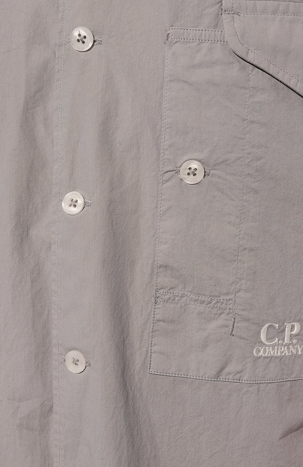 Хлопковая рубашка C.P. COMPANY, арт. 16CMSH208A005328G, фото 5