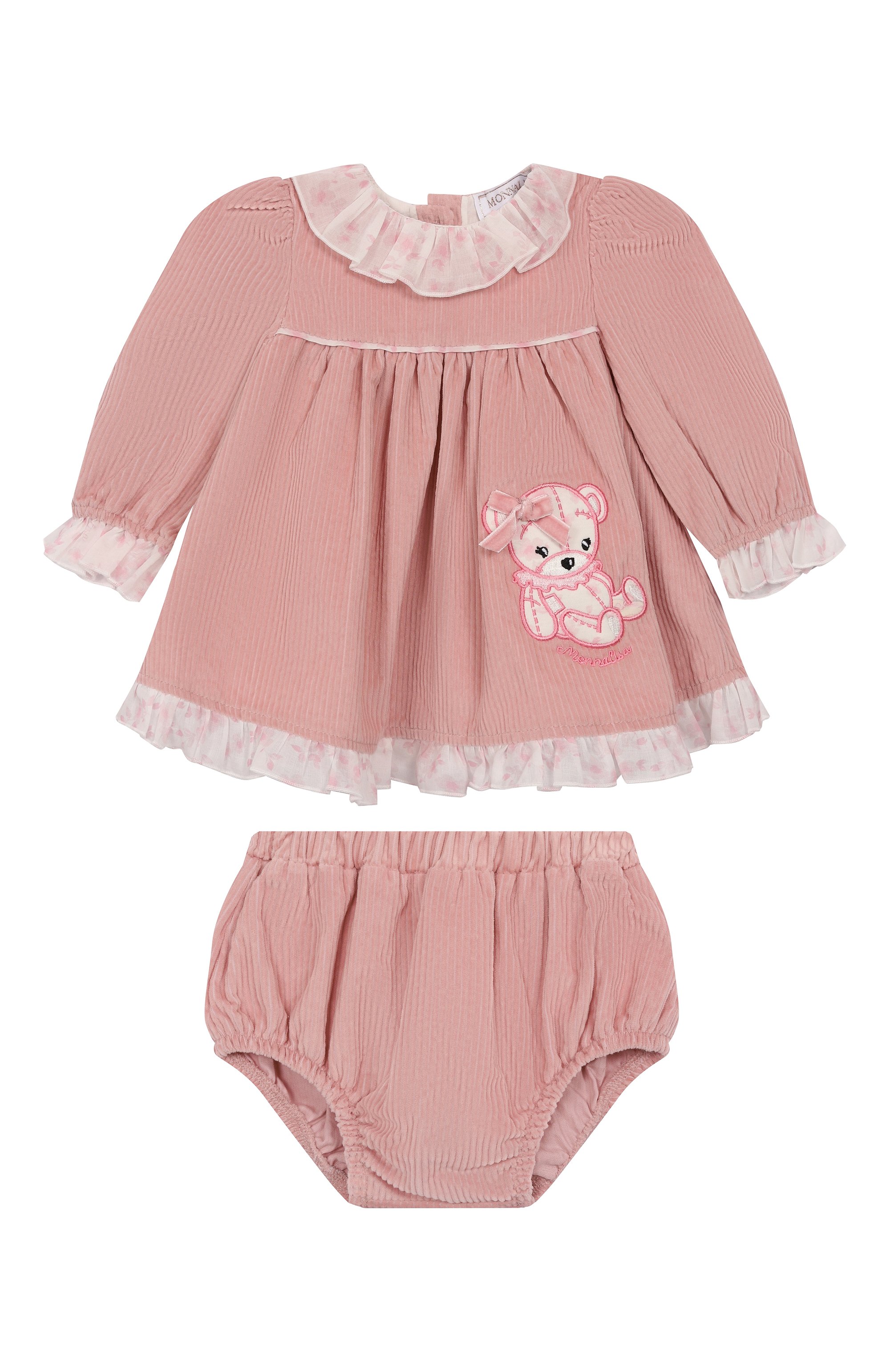 Комплект из платья и шорт MONNALISA, арт. 35F513, фото 1