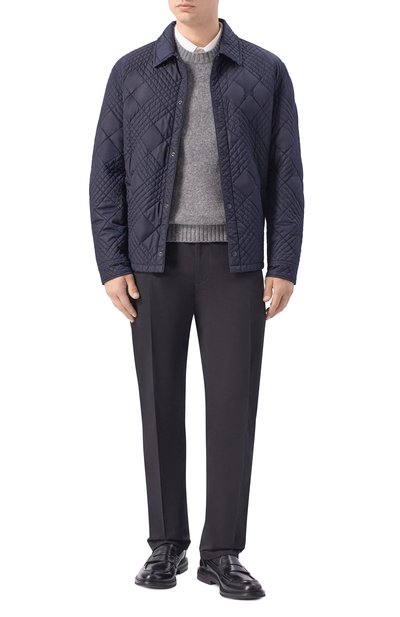 Хлопковые брюки BURBERRY, арт. 8121697, фото 2