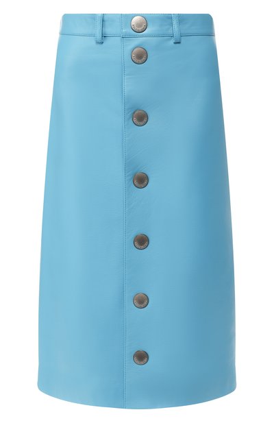 Женская кожаная юбка BALENCIAGA, арт. 556056/TDS07