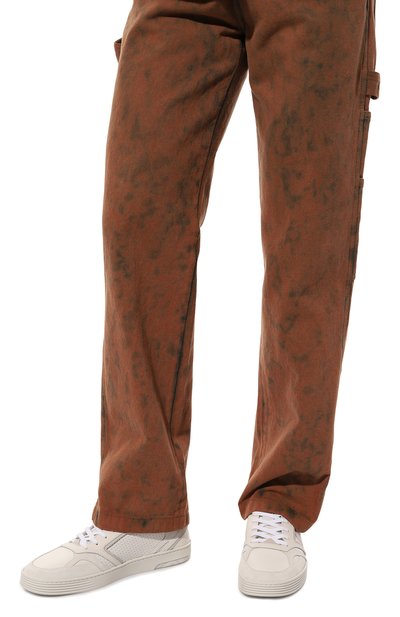 Кожаные кеды step FENDI, арт. 7E1631/A1GV, фото 3