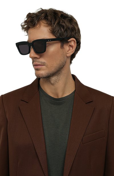 Солнцезащитные очки D.SIMACHEV черного цвета по цене 25000 руб., арт. SM81, фото 2 Солнцезащитные очки D.SIMACHEV, арт. SM81, фото 2