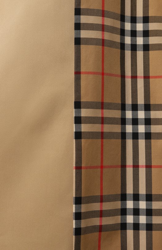 Хлопковый тренч Burberry 8079417 Бежевый  8079417 Фото 7