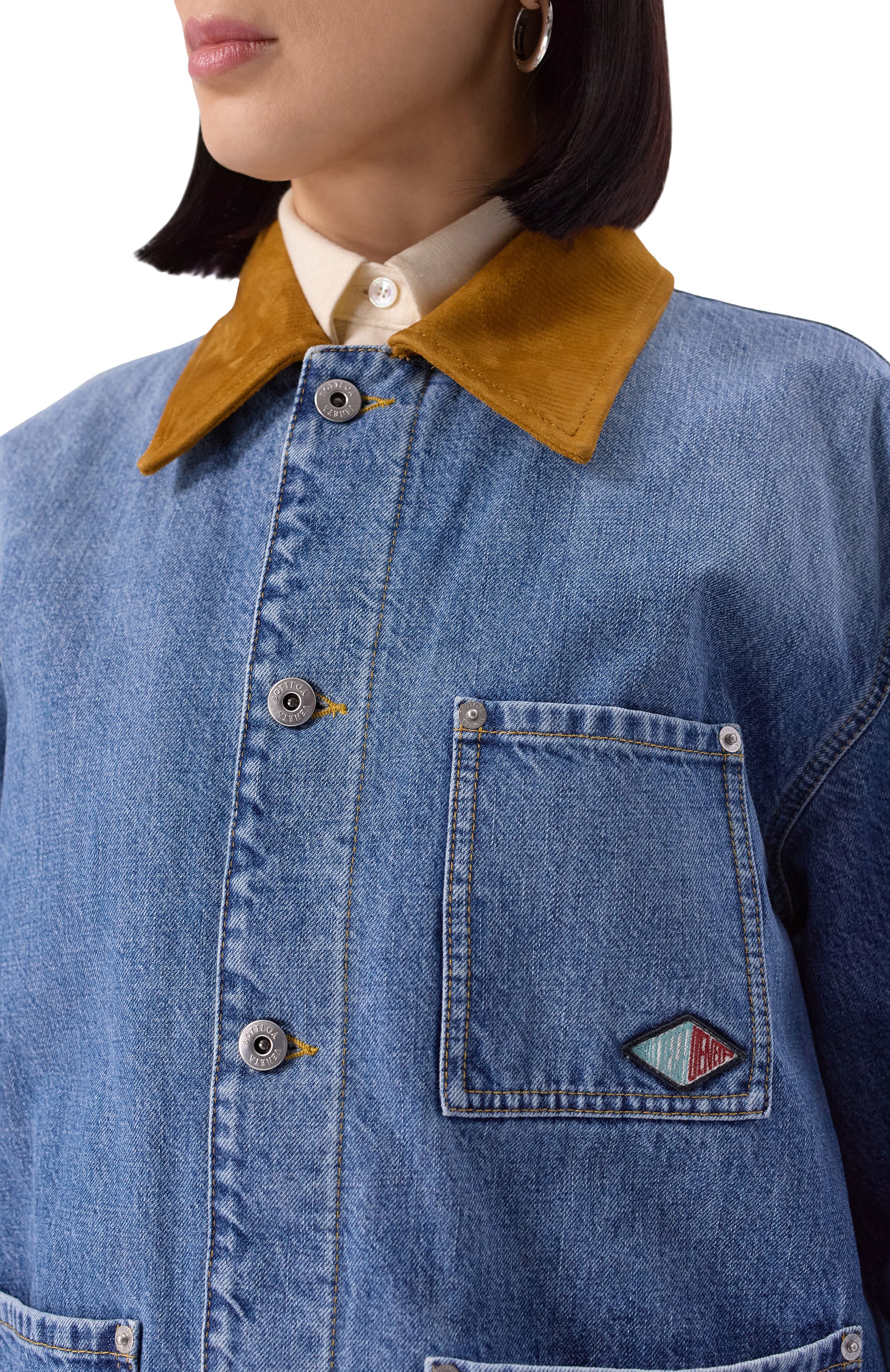 Джинсовая куртка BOTTEGA VENETA, арт. 813510/V42W0, фото 5