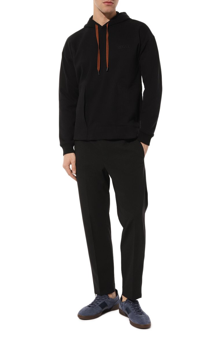 Хлопковое худи ZEGNA, арт. N6MH01720, фото 2