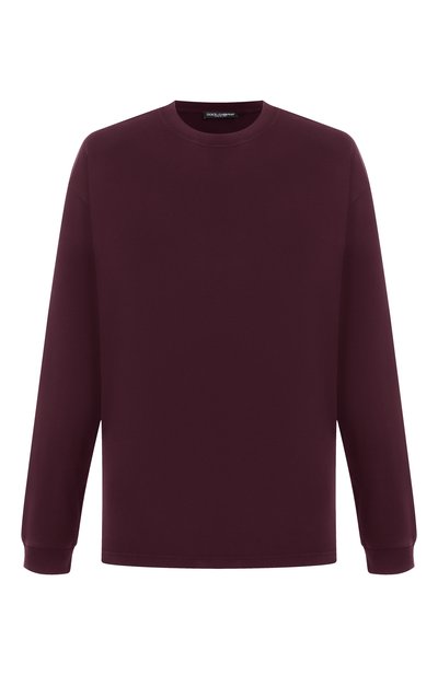 Мужская хлопковый лонгслив DOLCE & GABBANA, арт. G8SY0T/G7PK5