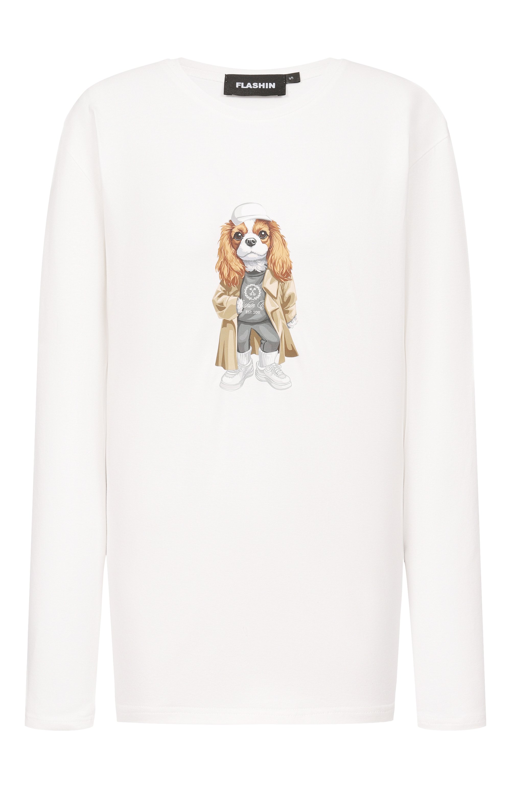 Хлопковый лонгслив FLASHIN, арт. FS26LSS, фото 1