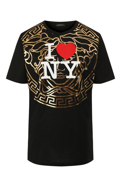 Женская хлопковая футболка VERSACE, арт. A84108/A201952