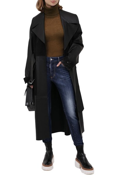 Джинсы DSQUARED2 синего цвета по цене 58400 руб., арт. S75LB0353/S30342, фото 2 Джинсы DSQUARED2, арт. S75LB0353/S30342, фото 2