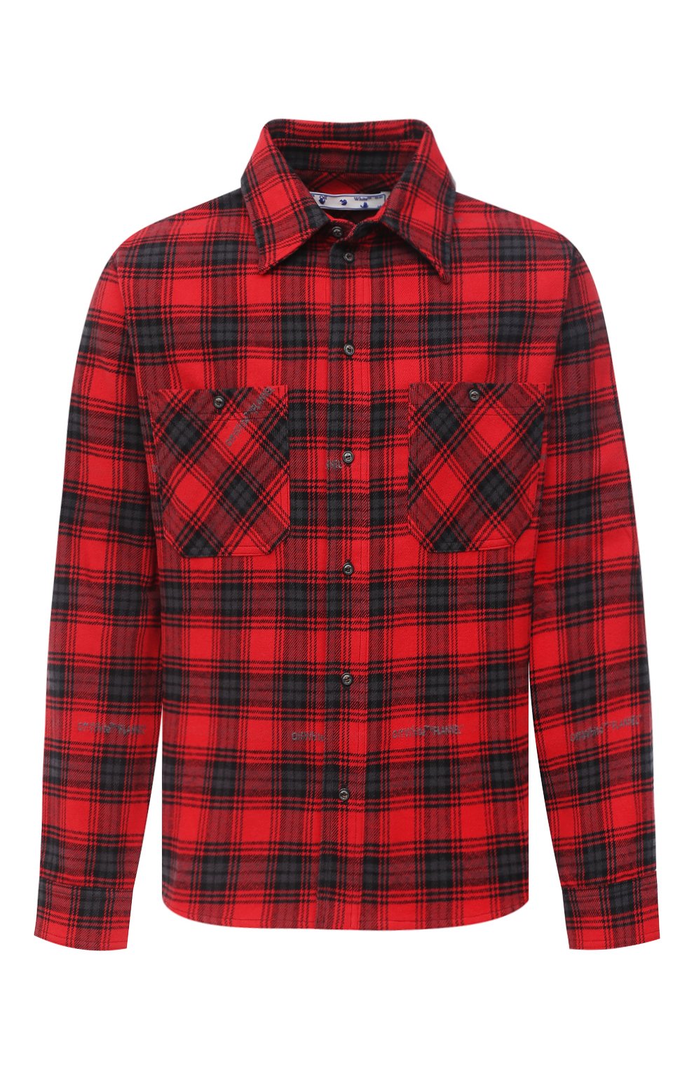 Хлопковая рубашка OFF-WHITE, арт. 0MGA133E20FAB0012510, фото 1