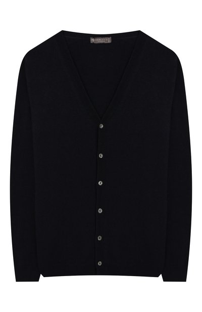 Кашемировый кардиган на пуговицах GIORGETTI CASHMERE темно-синего цвета по цене 27700 руб., арт. MB1311/8A-14AN0TATU, фото 1 Кашемировый кардиган на пуговицах GIORGETTI CASHMERE, арт. MB1311/8A-14AN0TATU, фото 1