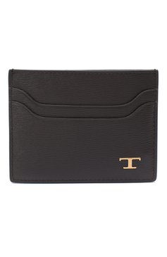 Женский кожаный футляр для кредитных карт TOD’S коричневого цвета, арт. XAMTSIF0200VIB | Фото 1 (Материал: Натуральная кожа; Нос: Не проставлено; Региональные ограничения белый список (Axapta Mercury): Не проставлено)