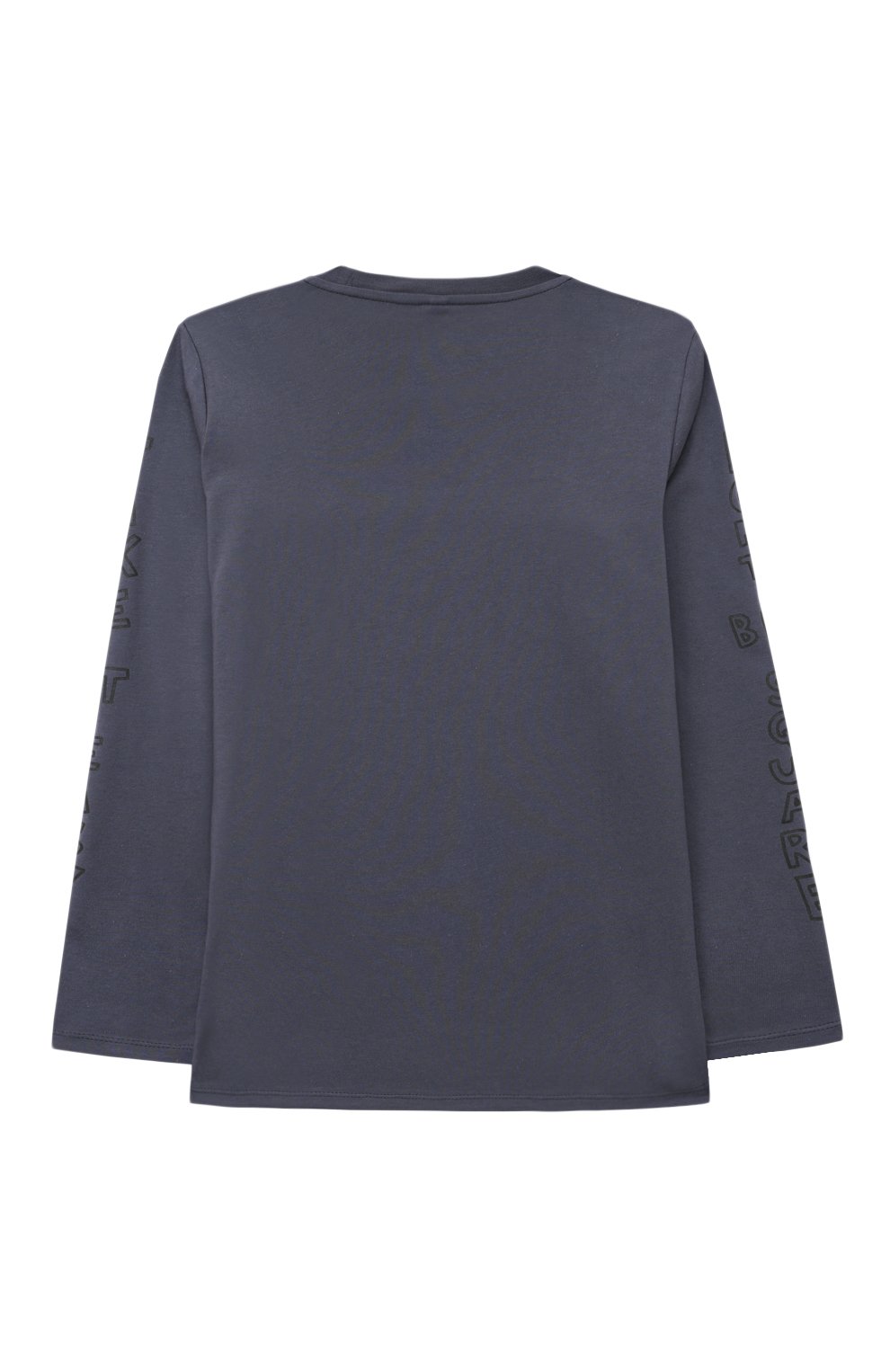 Хлопковый лонгслив STELLA MCCARTNEY темно-синего цвета по цене 9560 руб., арт. TT8T30, фото 2 Хлопковый лонгслив STELLA MCCARTNEY, арт. TT8T30, фото 2