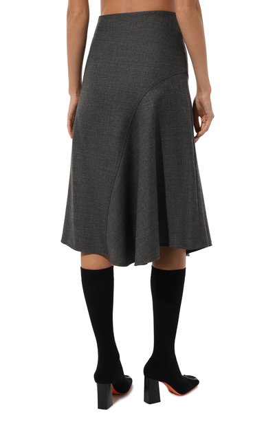 Шерстяная юбка BRUNELLO CUCINELLI, арт. MP573G3639, фото 4