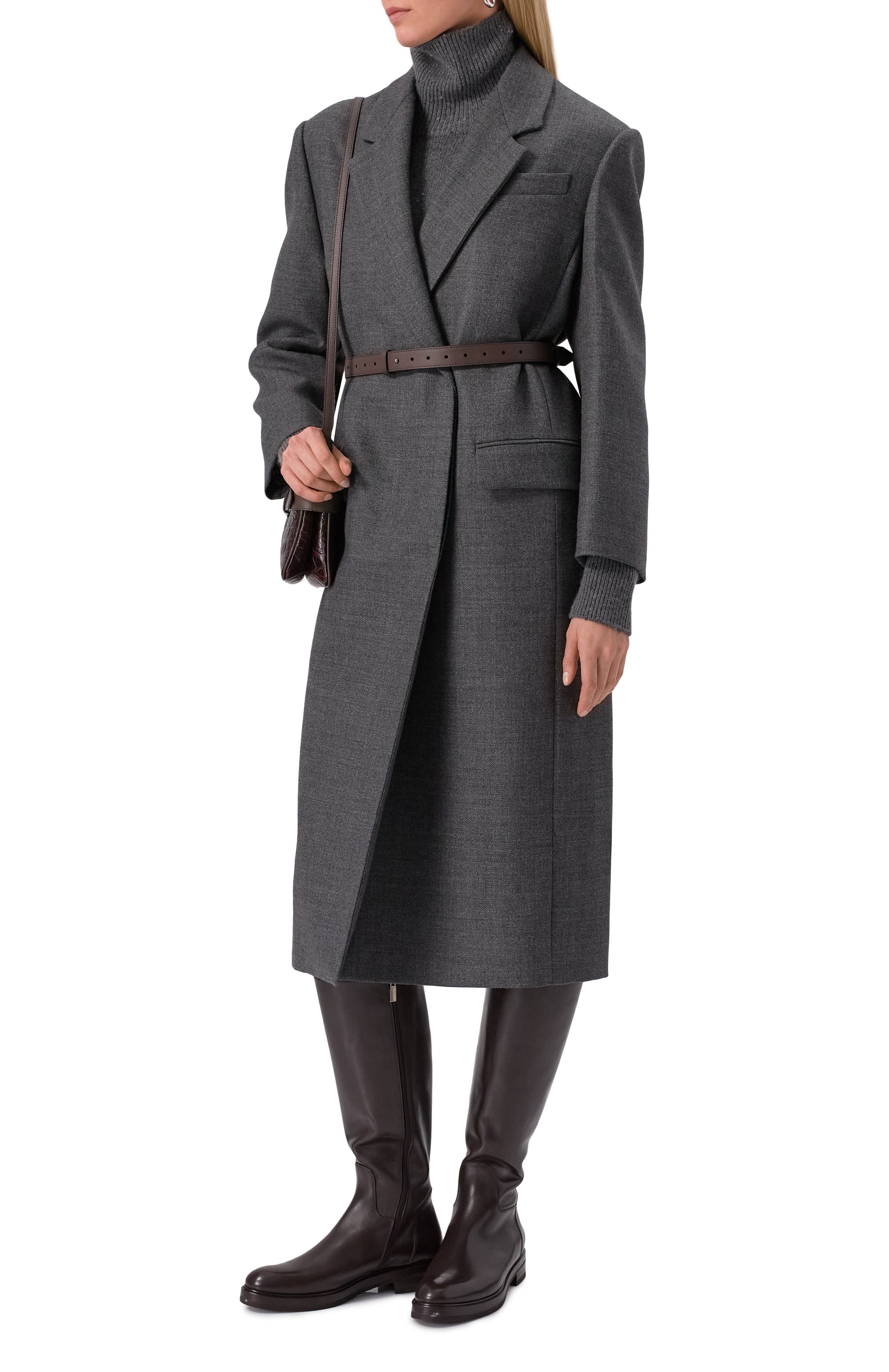 Шерстяное пальто BRUNELLO CUCINELLI, арт. MD5739860P, фото 2