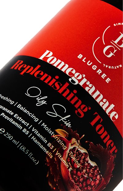 Восстанавливающий тонер с гранатом для жирной кожи (250ml) BLUGREE, арт. 8682983900458, фото 4