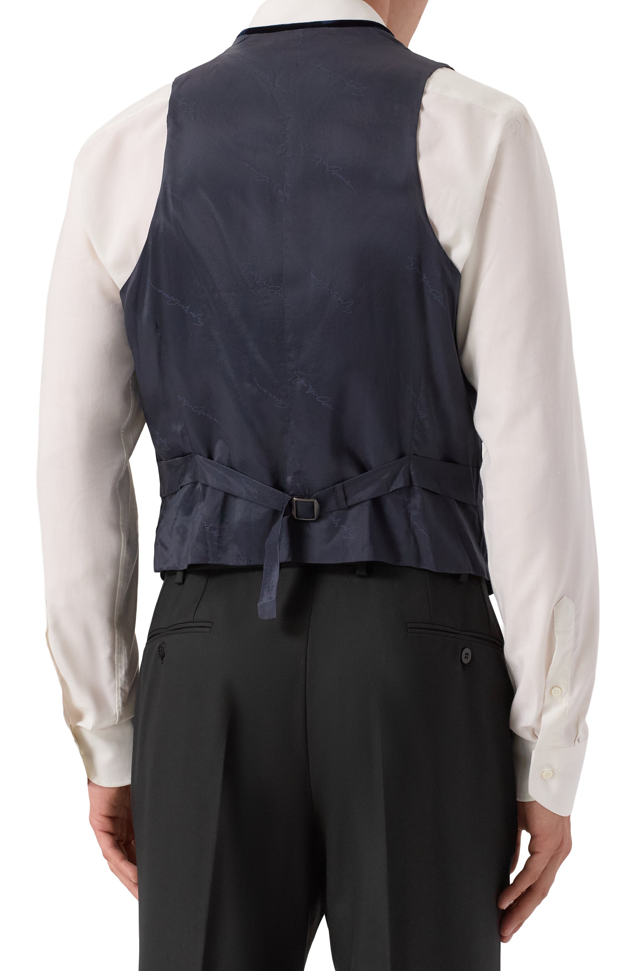 Бархатный жилет GIORGIO ARMANI, арт. 0WGGK01T/T0025, фото 4