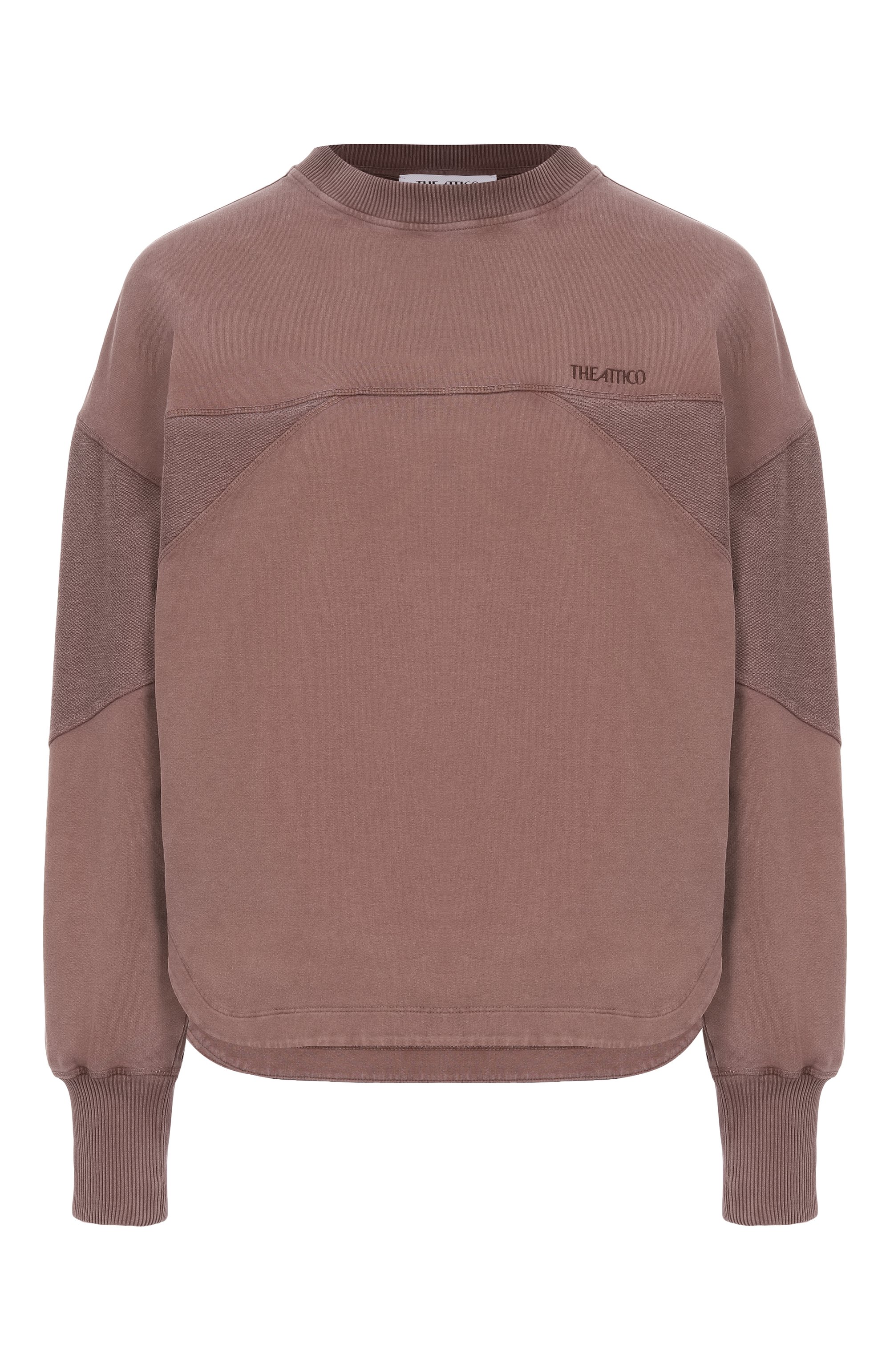 Хлопковый свитшот THE ATTICO, арт. 260WCF00025/JJF006AA, фото 1