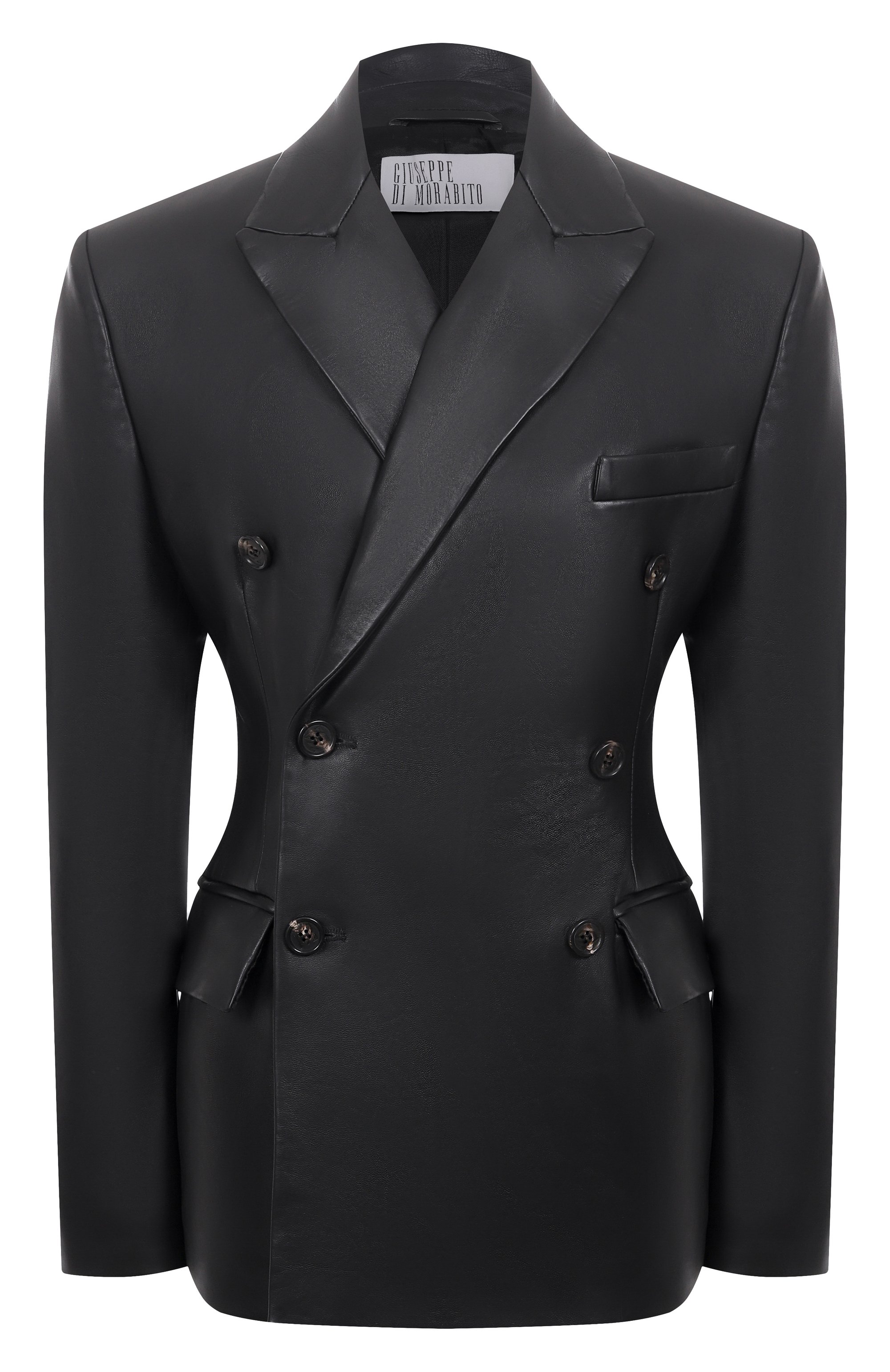 Кожаный жакет GIUSEPPE DI MORABITO, арт. 05FWJA096P 05351, фото 1
