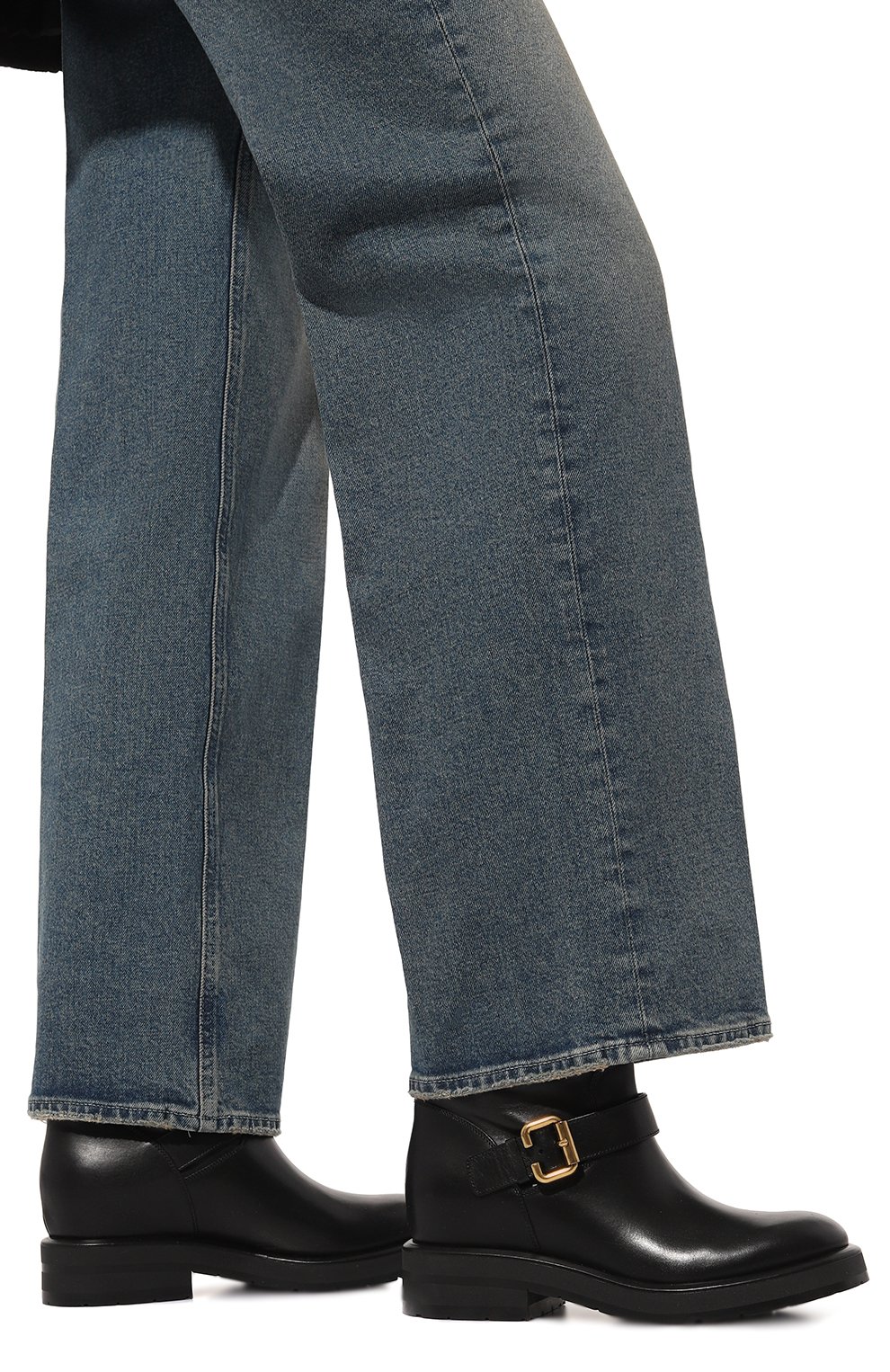 Кожаные ботинки coddington CHLOÉ, арт. CHC24A04NNV, фото 3