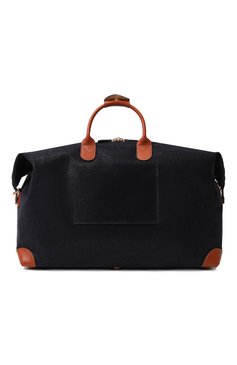 Мужская дорожная сумка life holdall BRIC`S темно-синего цвета, арт. BLF20202.396 | Фото 6 (Материал сплава: Проставлено; Ремень/цепочка: На ремешке; Драгоценные камни: Проставлено; Материал: Экокожа; Размер: large)