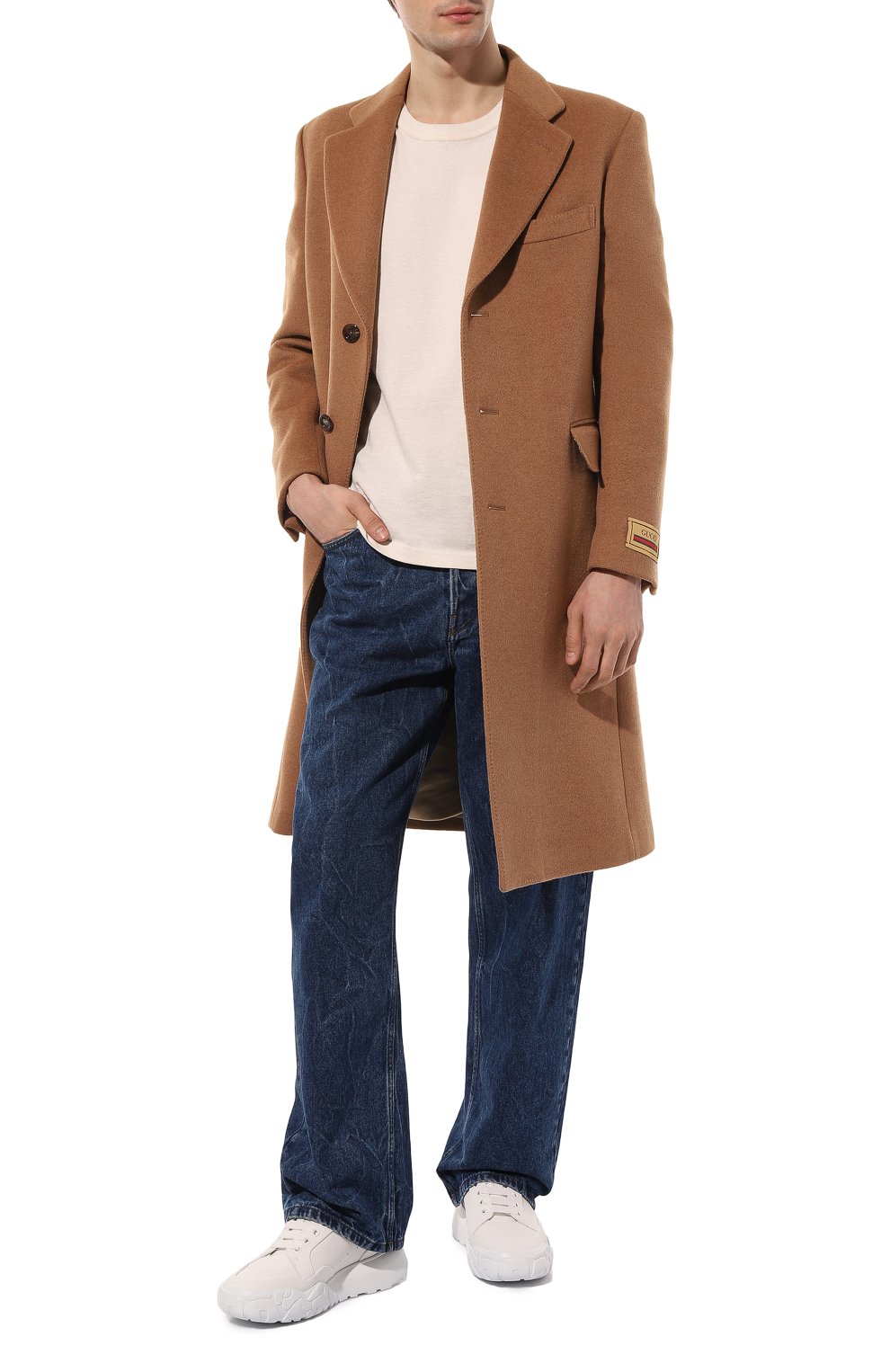 Кожаные кроссовки court trainer ALEXANDER MCQUEEN, арт. 705182/WICD29000, фото 2