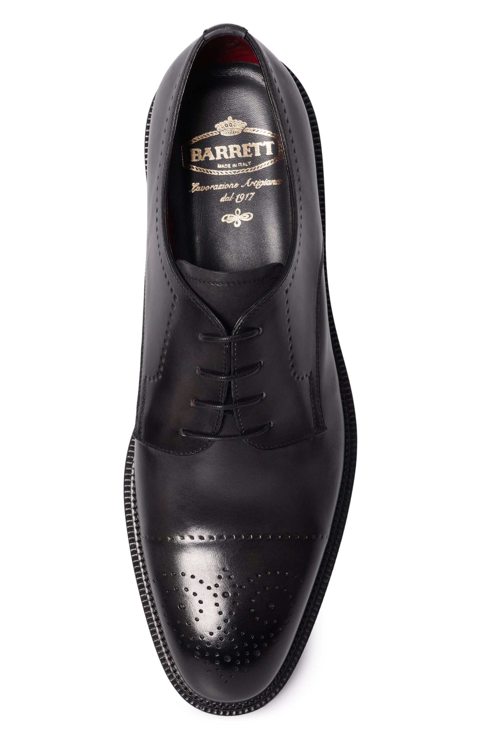 Кожаные дерби BARRETT, арт. 262U051/BETIS CREAM, фото 5