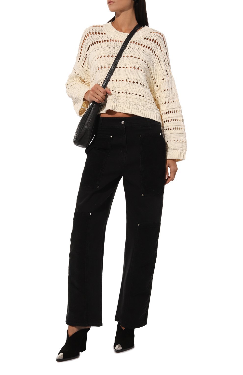 Свитер из хлопка и шерсти IRO, арт. WP12R0SEE, фото 2