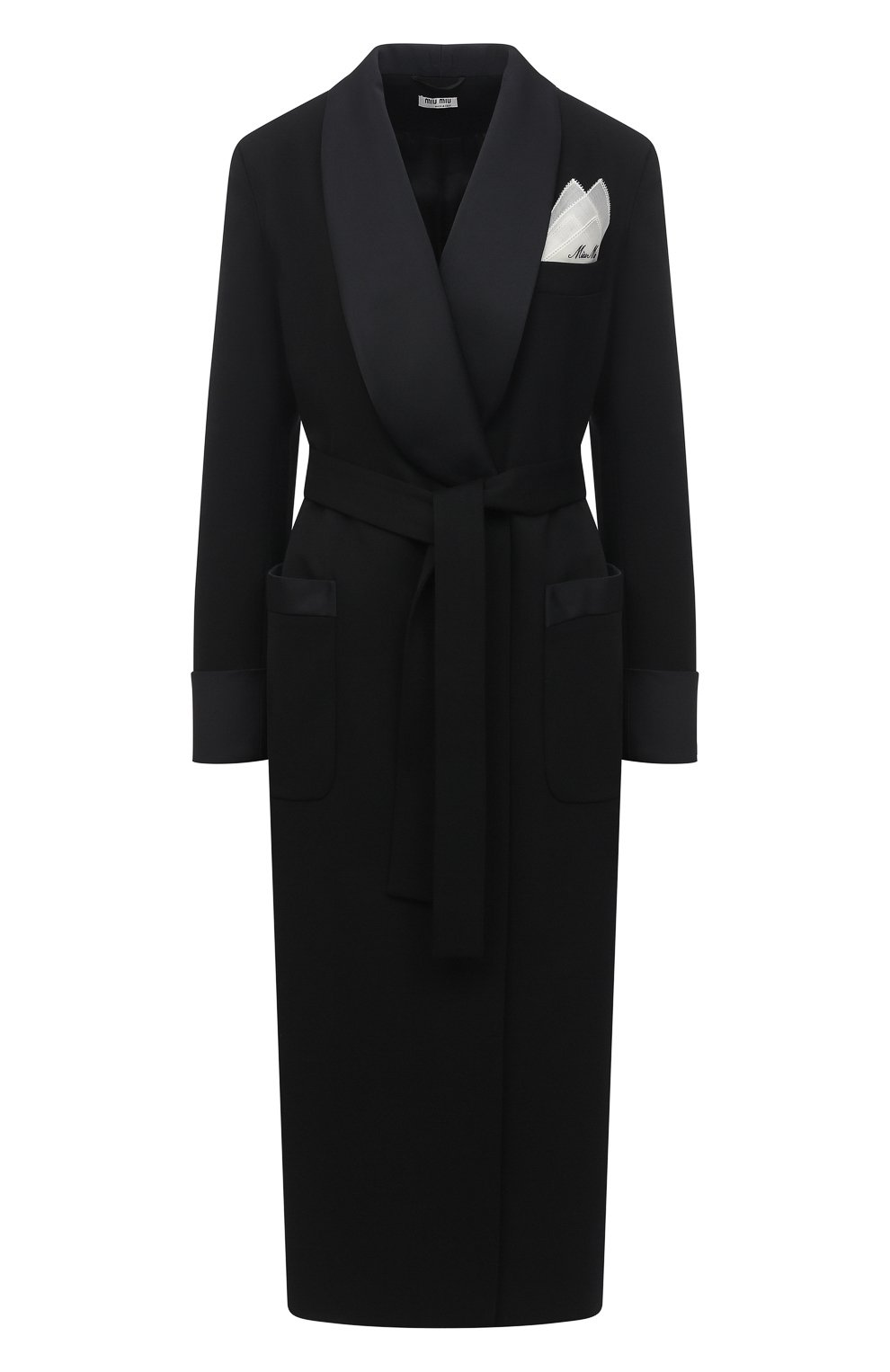 Шерстяное пальто MIU MIU, арт. MS1798-1R1-F0002, фото 1